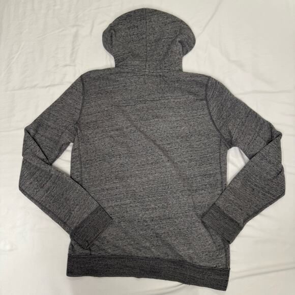 Abercrombie & Fitch VTG Muscle Hoodie Men’s Large Gray Y2K Mallcore Collegiate - Picture 13 of 16